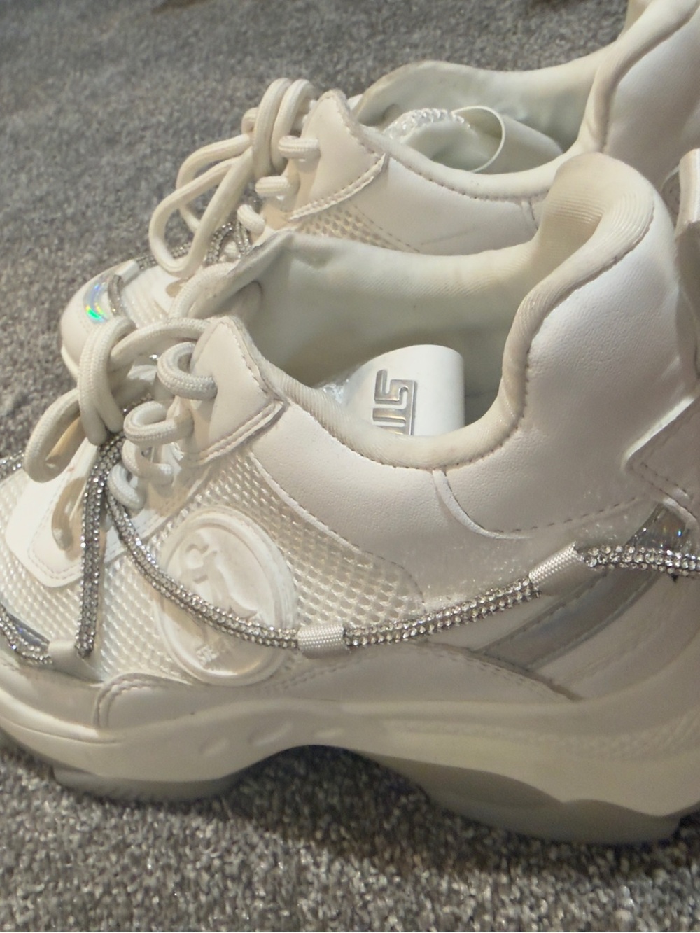 Embellished sneaker